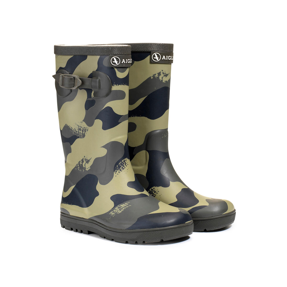 Botte de pluie WOODY-POP PT Unisexe Enfant Imprimée Camouflage 2/4