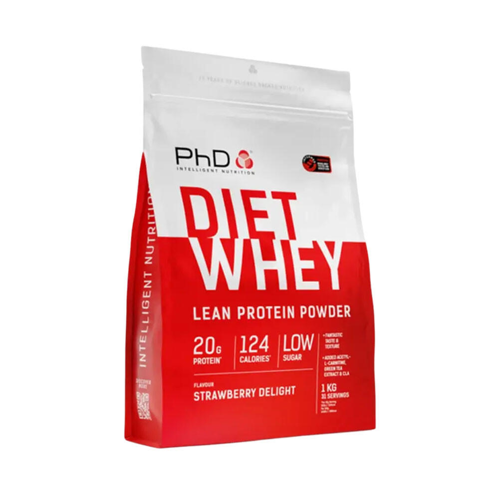 PHD NUTRITION Afslankende Proteïnen - Phd Dieetwei (1 Kg) - Aardbei