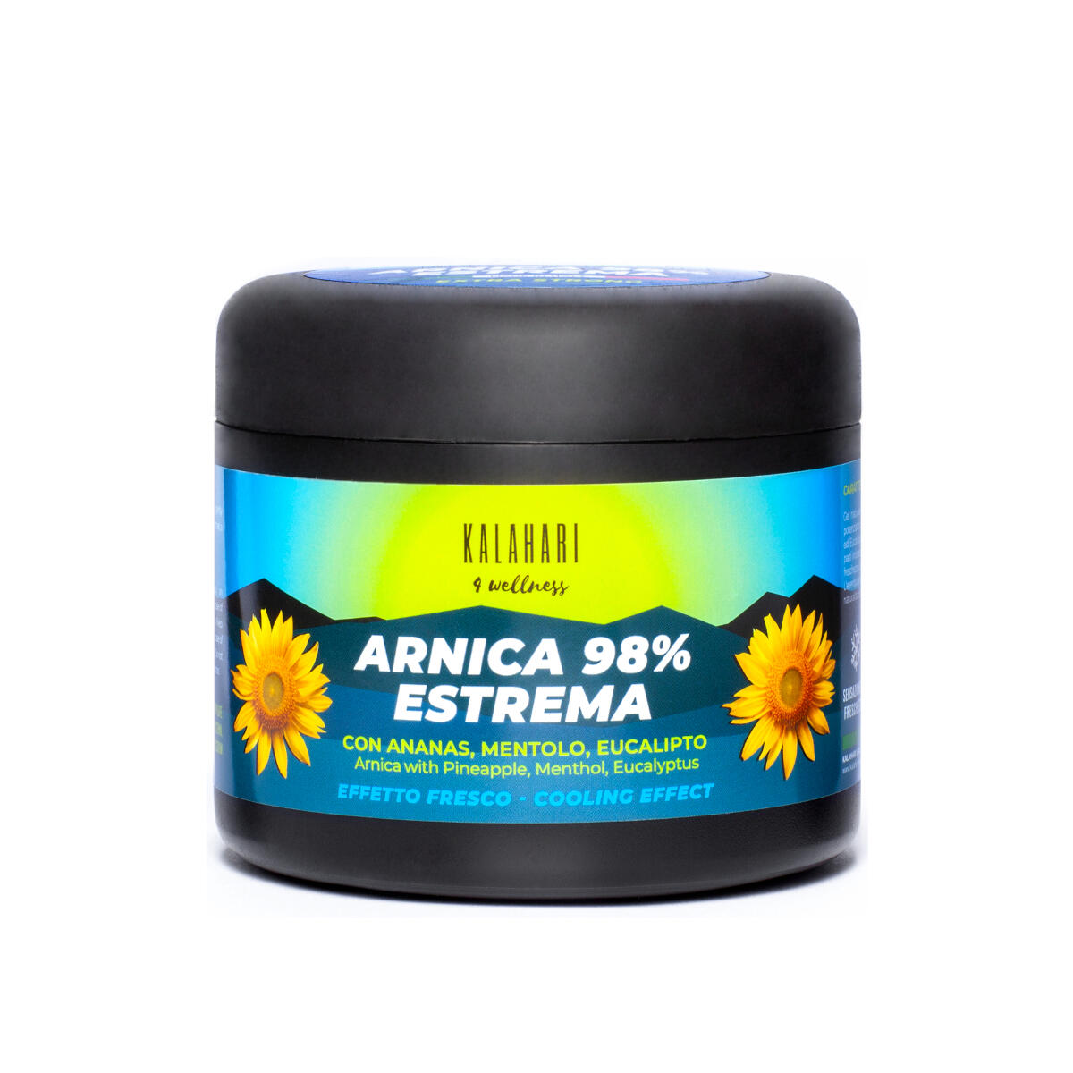 KALAHARI 4 WELLNESS Gel Arnica 98% – Extra Forte e Intenso, Massagem Muscular e nas Articulações