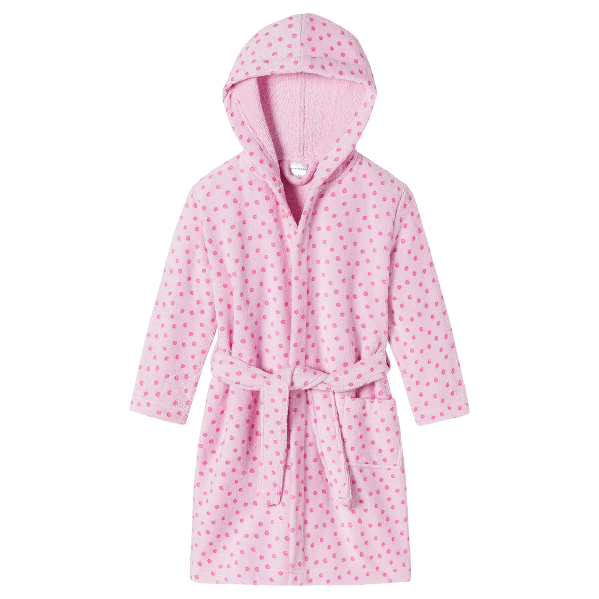 Schiesser - Peignoir Enfant - Basic - Peignoir De Bain - Rose - 18 Mois - Decathlon