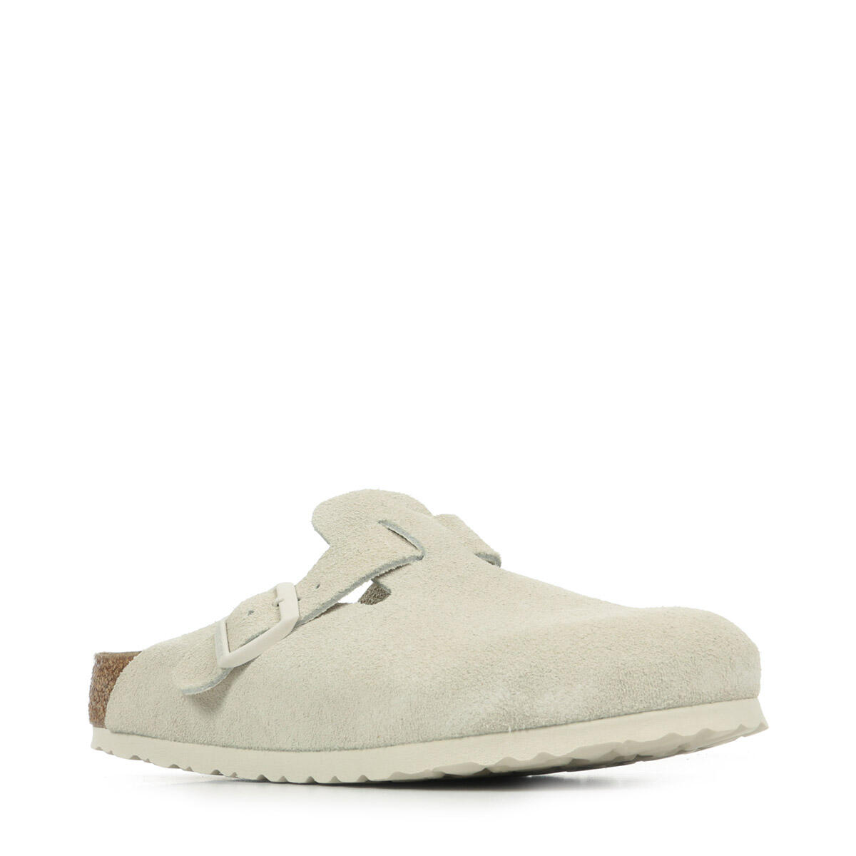 Chaussures  Boston Antique White Suede 3/4