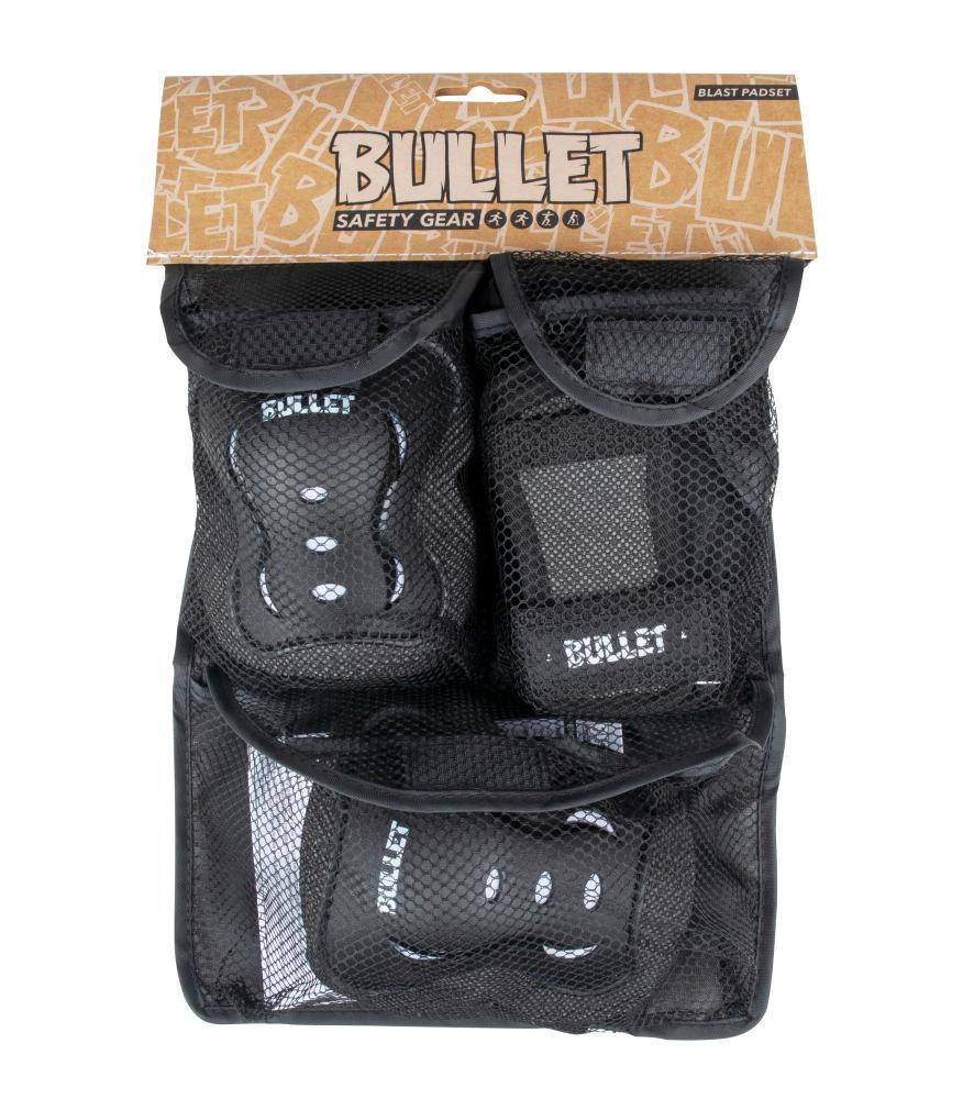 BULLET Pack 3 protections BLAST V2 JUNIOR Noir Blanc 2/7