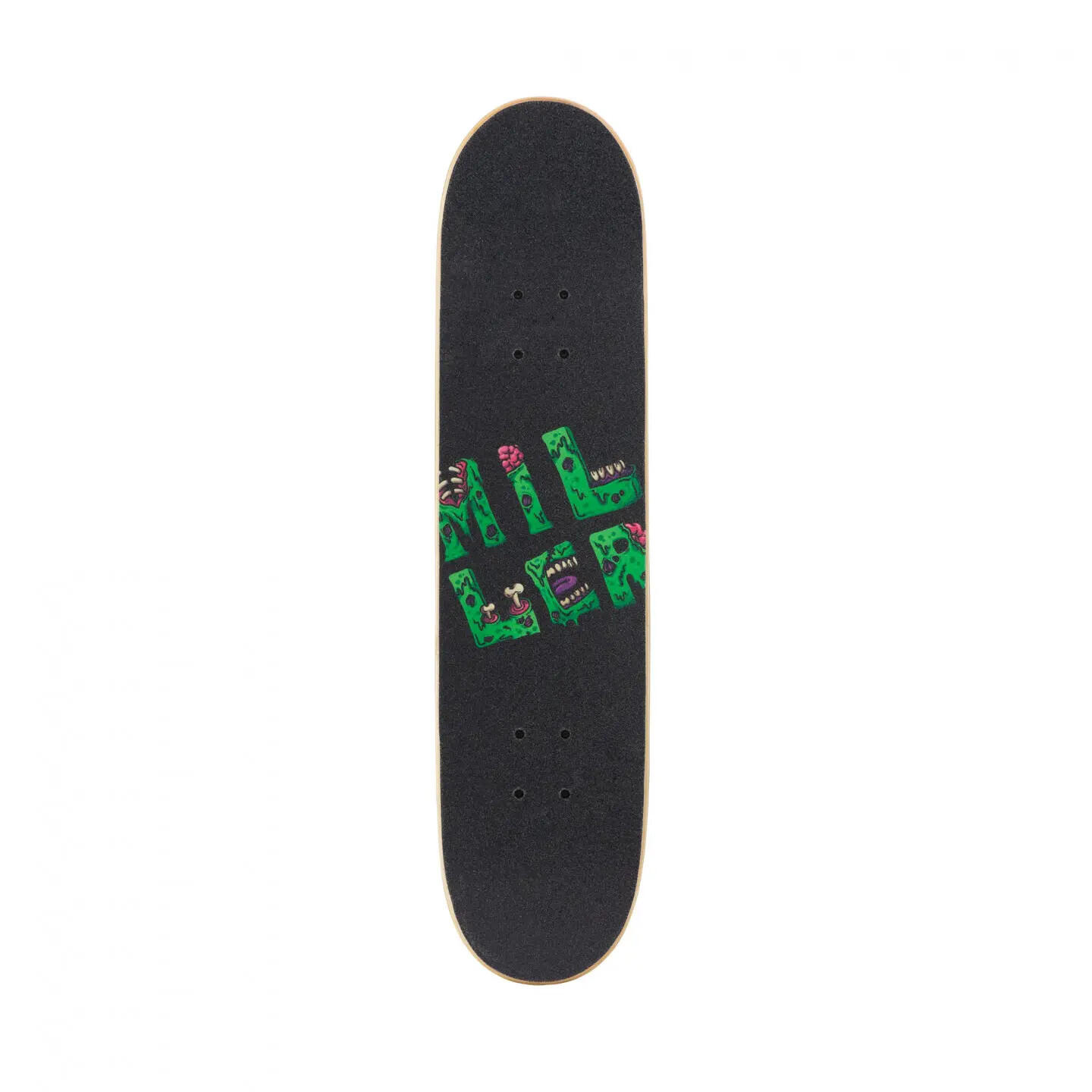 Skateboard MILLER MONSTER Ahorn 30,5"x7,5" ABEC7, CREEK SHR 53mm Rollen 6/6