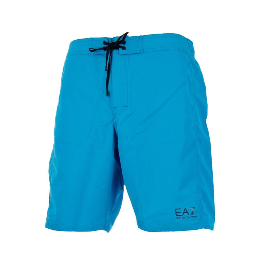 Ea7 - Short De Bain Ea7 Emporio Armani - Boxer De Bain - Bleu - 52 2xl - Decathlon