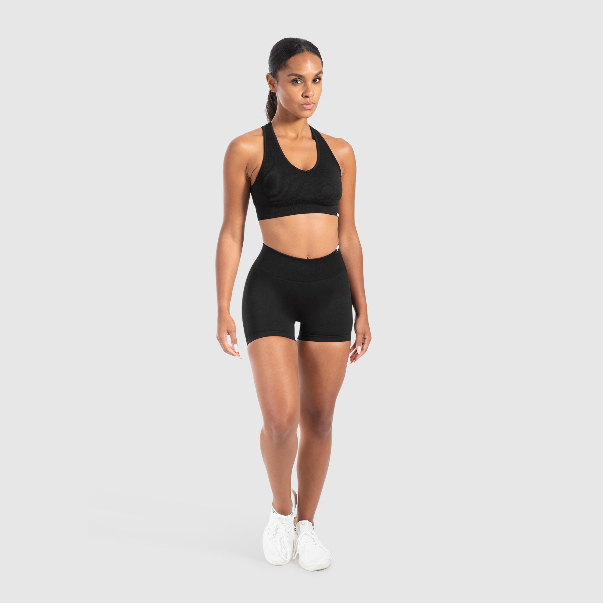 Damen Short Leggings Kalea Schwarz 3/5