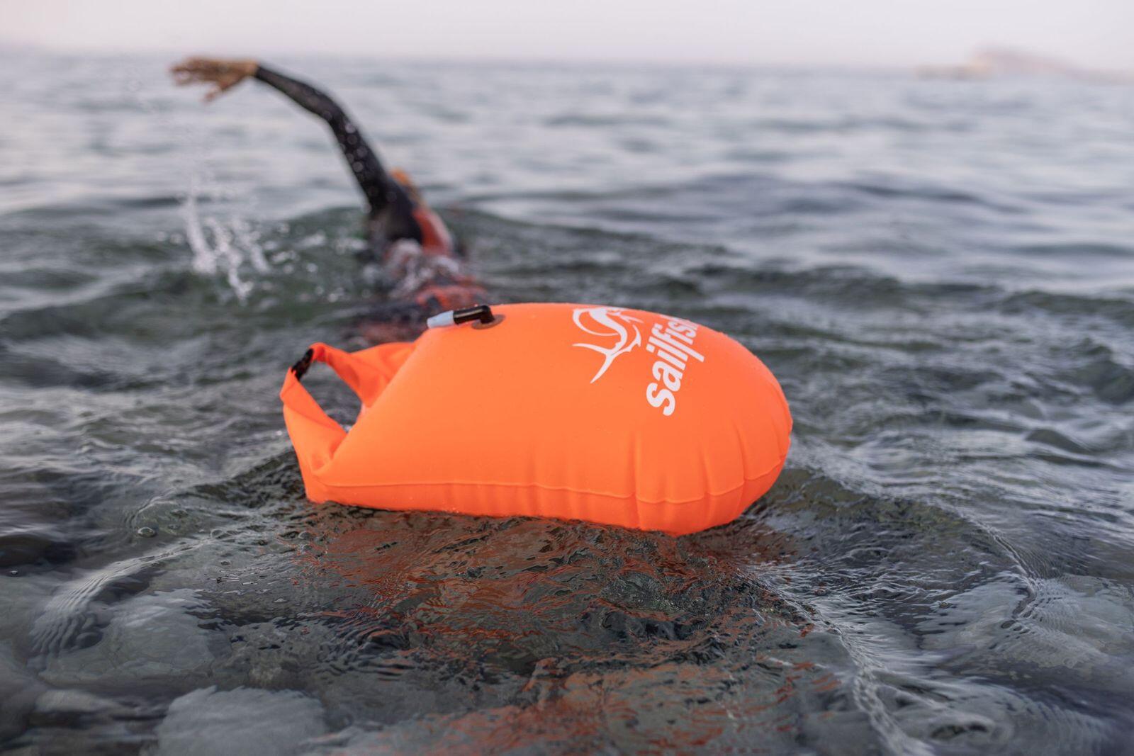 Boya de natación de pez vela 5/6