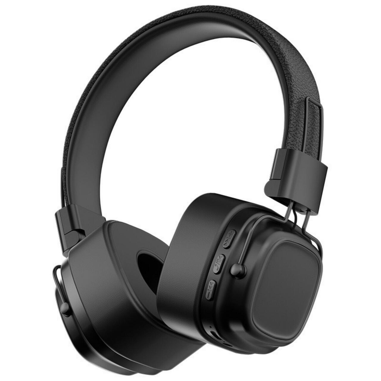 Soundtec by Laser Wireless On-Ear Headphones (Black)