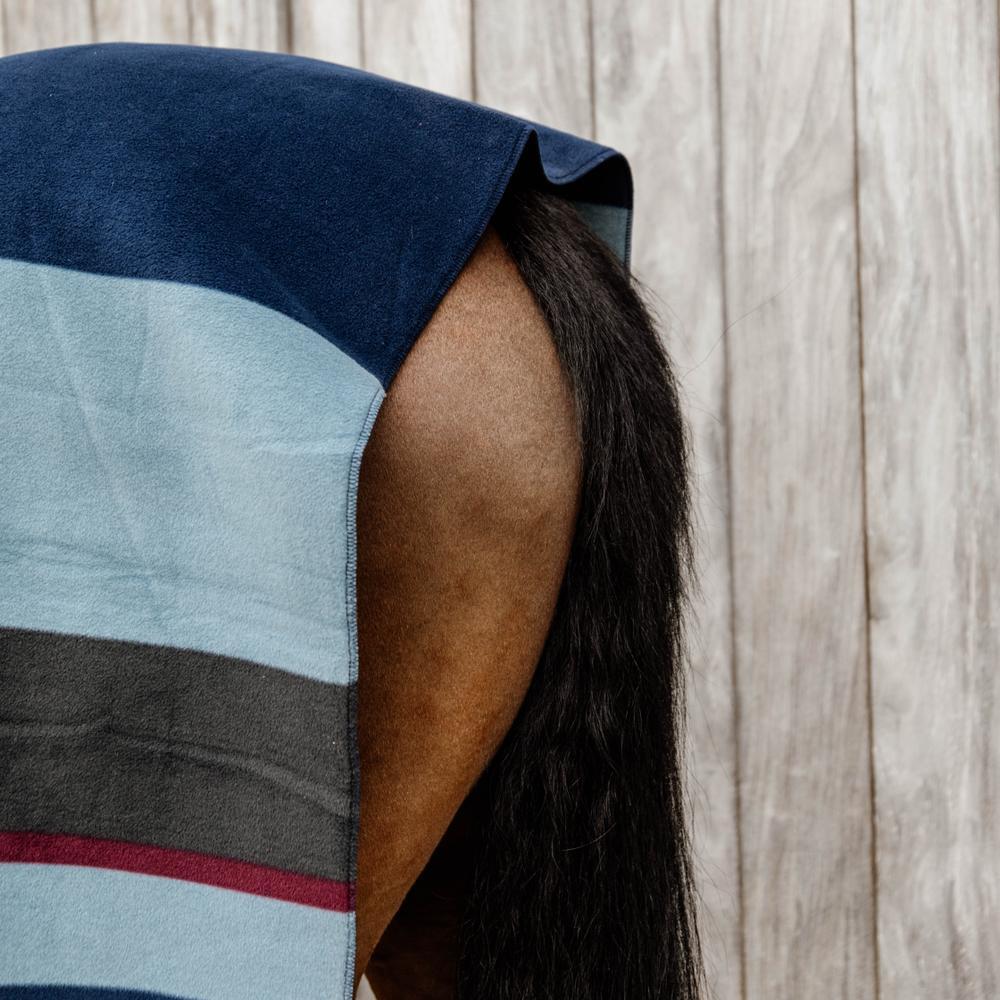 Coperta asciugante per cavalli a strisce Kentucky 5/7