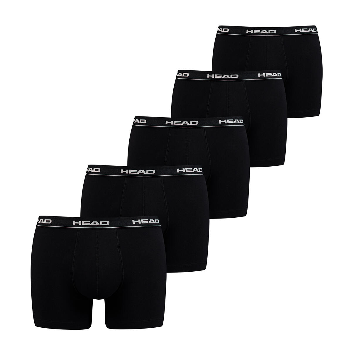 HEAD 5 er Pack Head Herren Boxer Boxershorts Basic Pant Unterwäsche