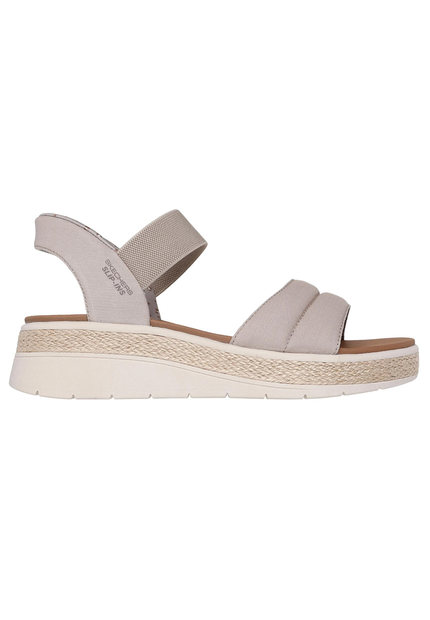 Sandalias Skechers Bobs Sun Ray, Beige, Mujer 7/7
