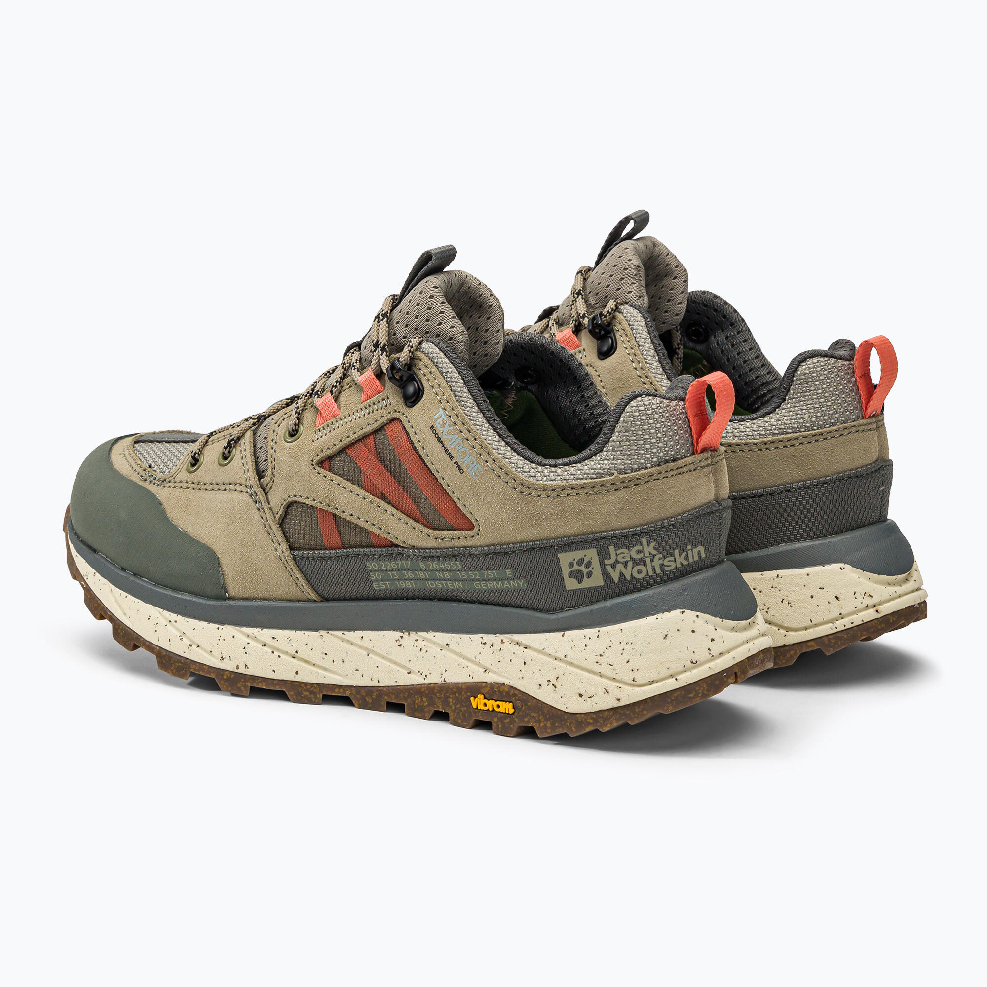 Scarpe da trekking da donna Jack Wolfskin Terraquest Texapore Low 3/5