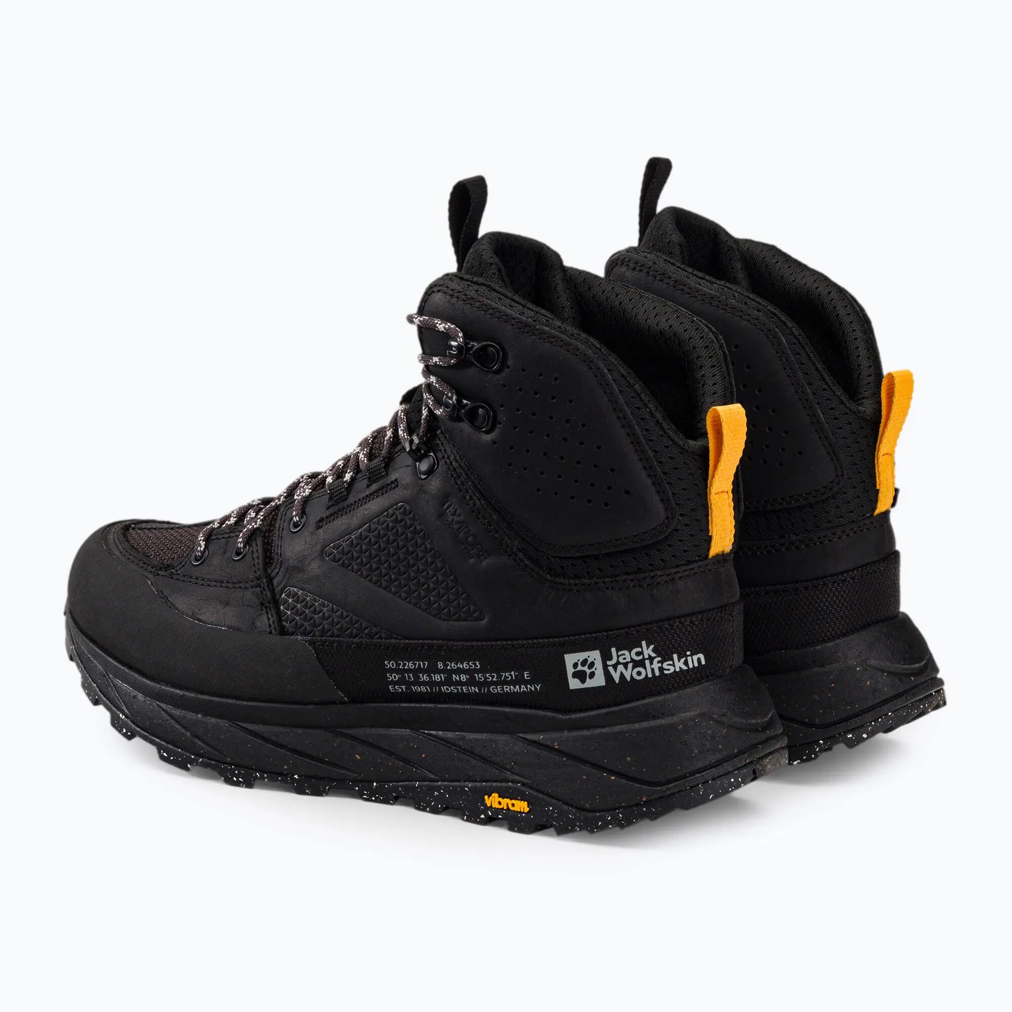 Zapatos de trekking para hombres Jack Wolfskin Terraquest Texapur Mid 3/5