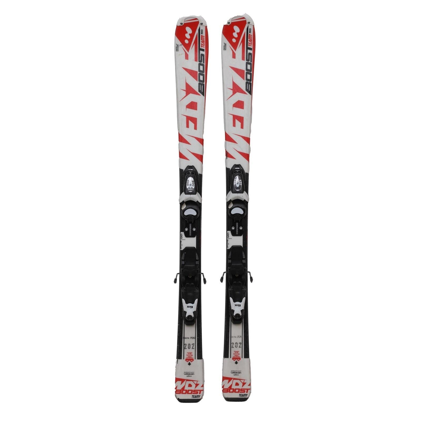 RECONDITIONNE - Ski Junior Wedze Boost Teamy 300 + Fixations 2/4