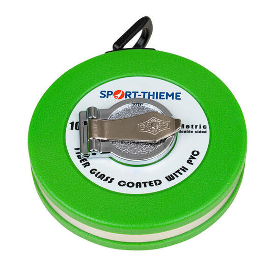 Bandmaß Glasfaser, beidseitig bedruckt 50 m Leichtathletik Unisex