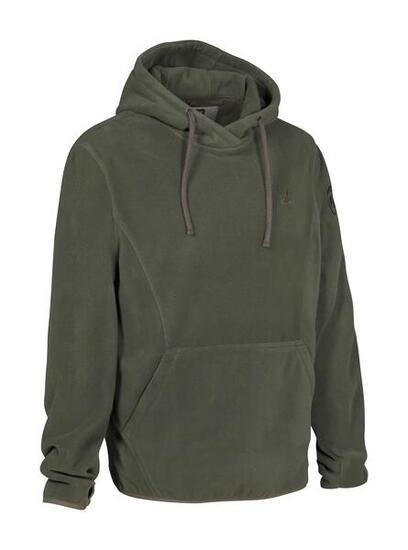 Sweat Shirt Polaire à Capuche Kaki Percussion-XL