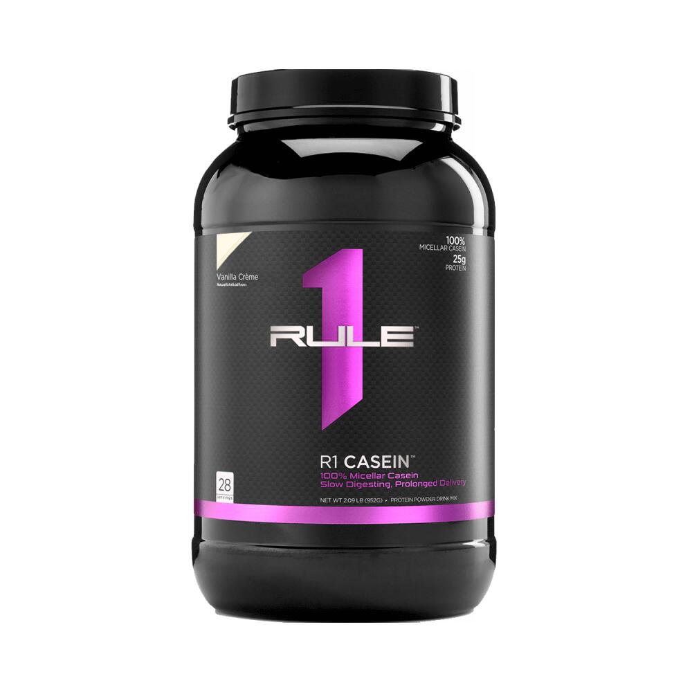 RULE1 Rule1 R1 Casein Protein (2lbs) Vanilla Crème - Proteine - Caseina