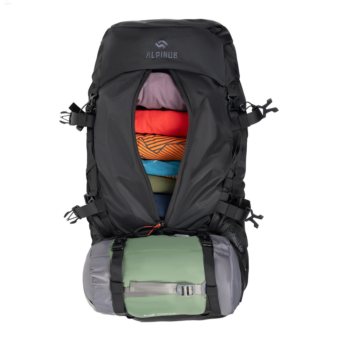 Sac à dos de trek montagne Alpinus Deomali 50l 4/7