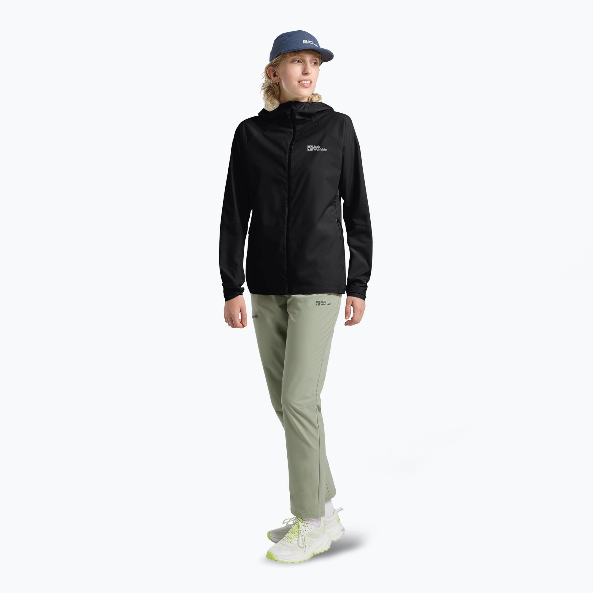 Dames windjack Jack Wolfskin Prelight Octa 2/5