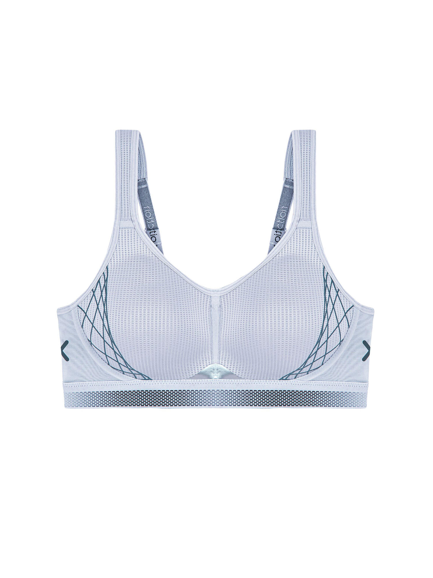 TRIUMPH Sport-BH maximaler Halt Damen - Triaction Cardio Flow blaugrau