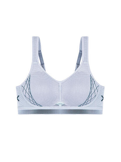 Schalen-BH unterstützende Vollschale Damen - Triaction Cardio Flow türkis