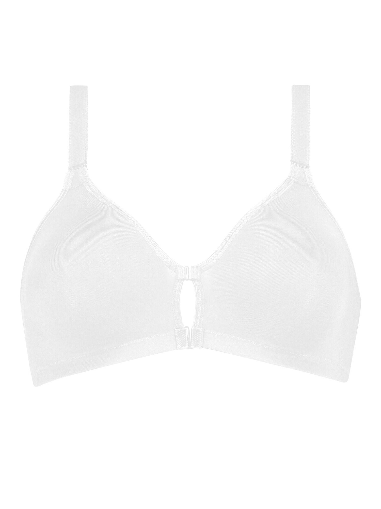 TRIUMPH Bügelloser BH bequemer Halt Damen - Triaction Fitness weiß