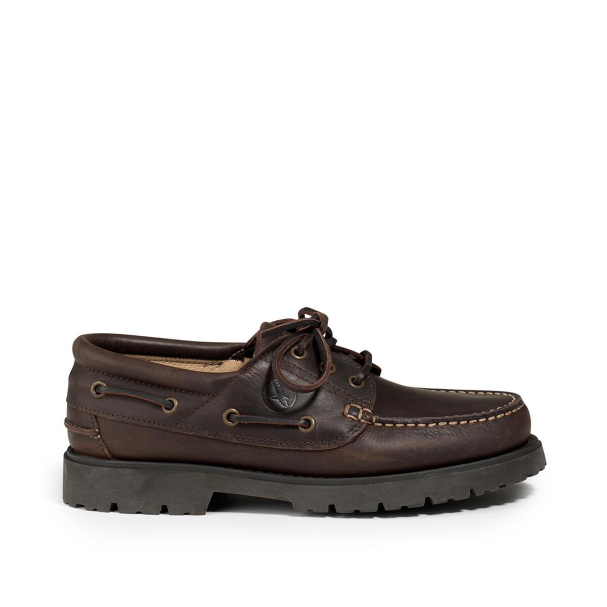 Aigle - Chaussures Bateau En Cuir Tarmac Homme Marron - Chaussures Bateau - Marron - Decathlon