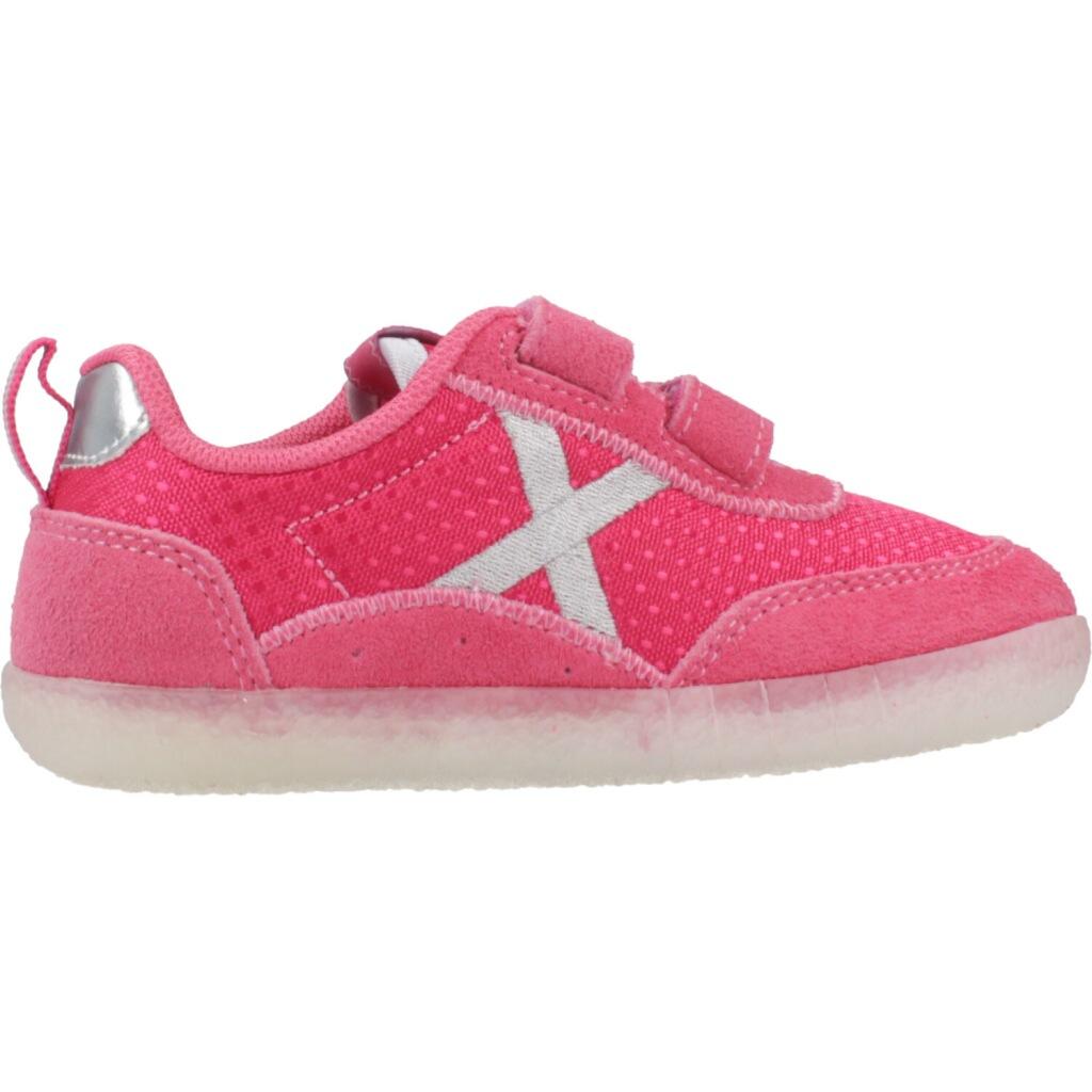 Baskets Munich Modèle Baby Koda 16 Couleur Rose 4/5