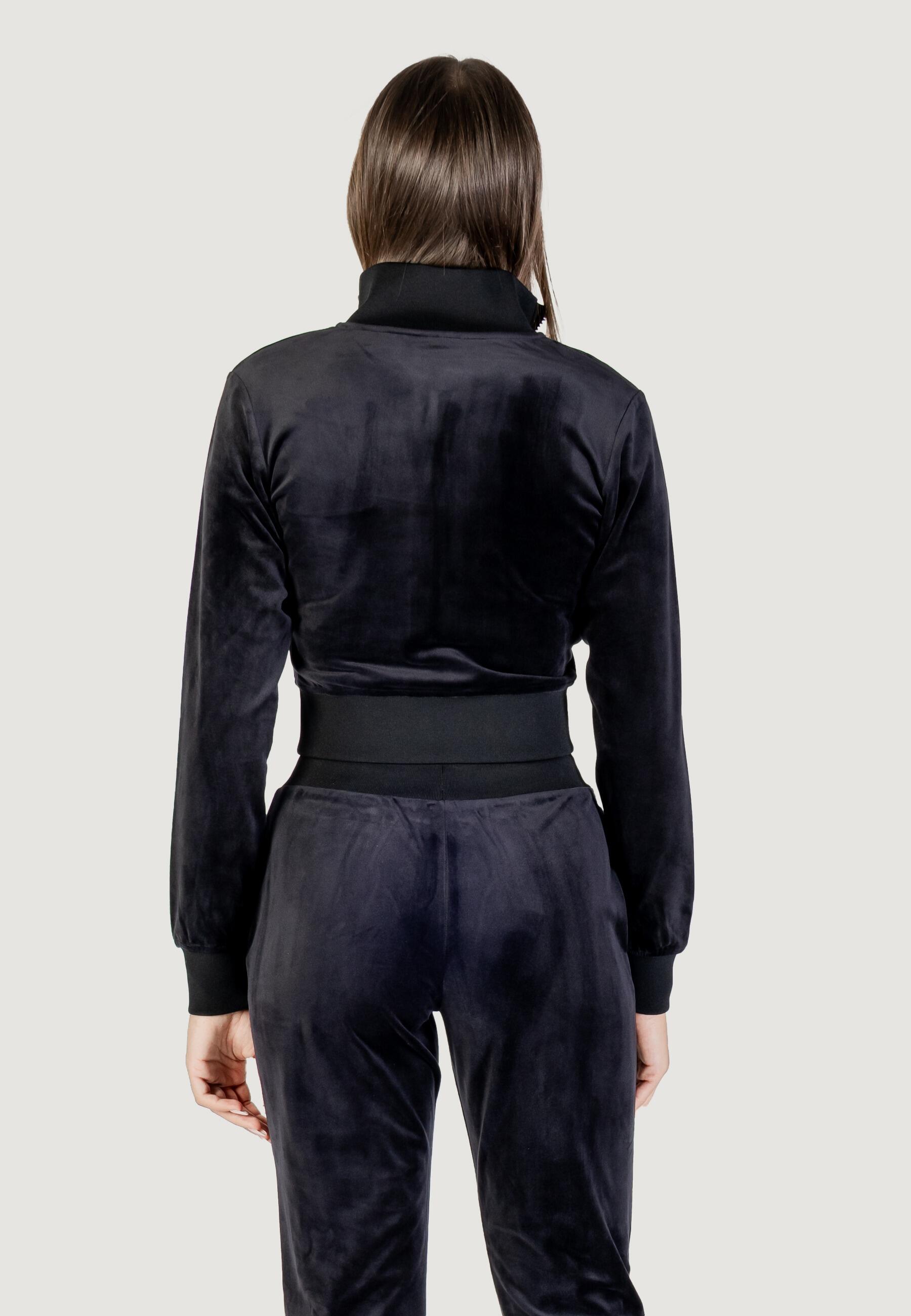 sweat-shirt COUTURE FULL ZIP SWEATSHIRT FEMME NOIR 2/5