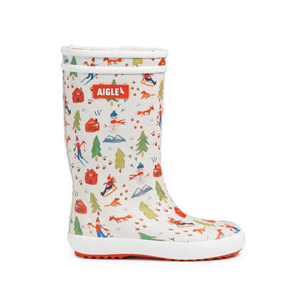 Bottes de pluie fourrées LOLLY POP F PT UNISEXE ENFANT Blanc