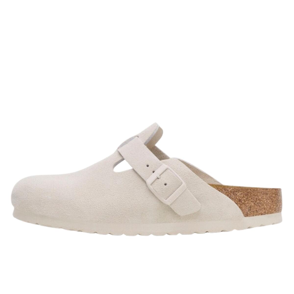 Chaussures  Boston Antique White Suede 2/4