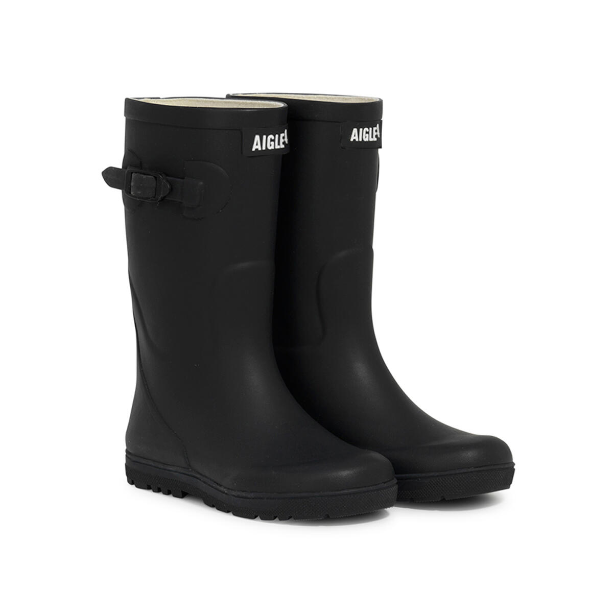 Botte de pluie à semelle crantée WOODY-POP Unisexe Enfant Bleu 2/4