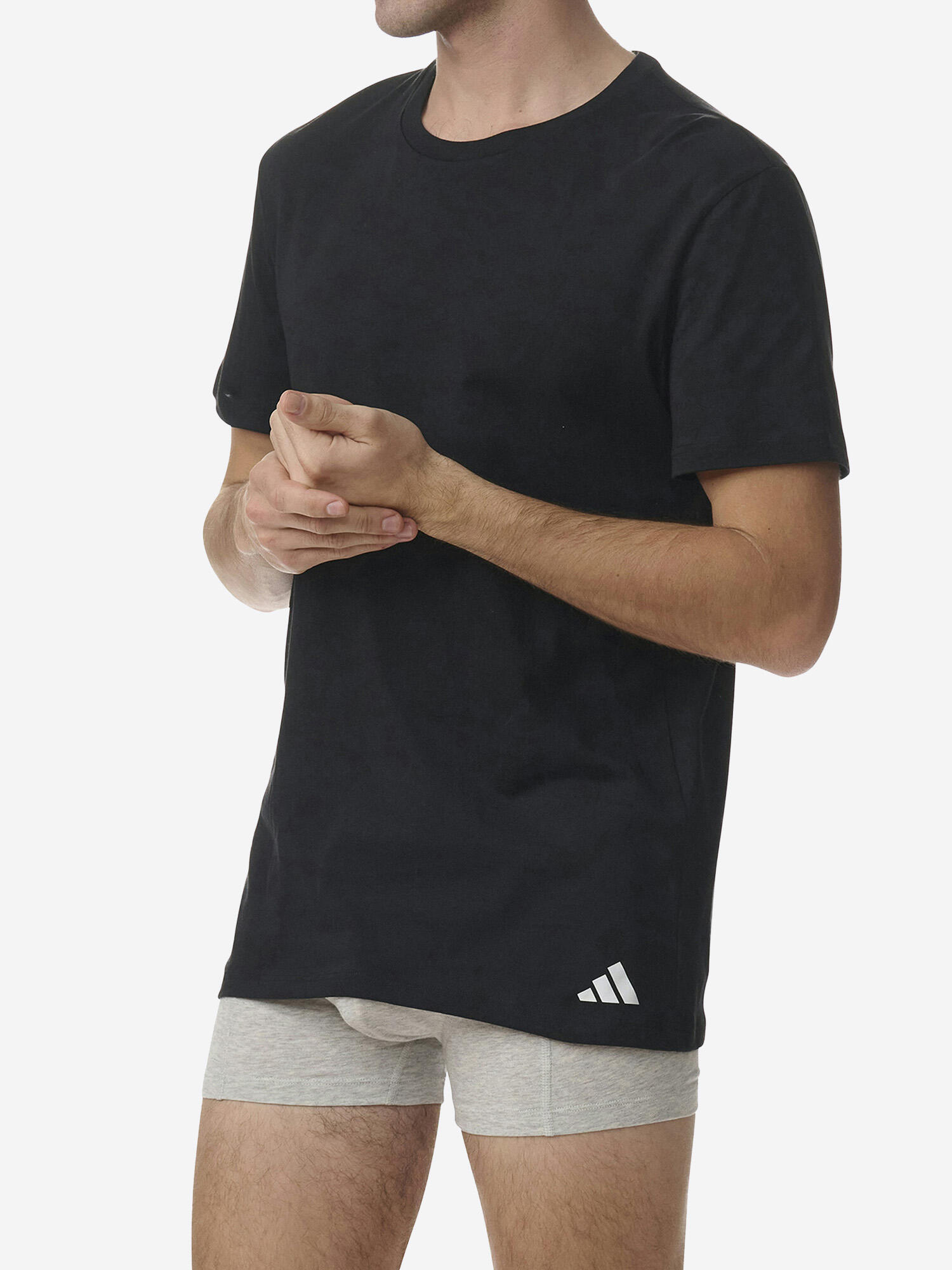 Training T-Shirt atmungsaktiv Herren - Active Core Cotton schwarz 5/6