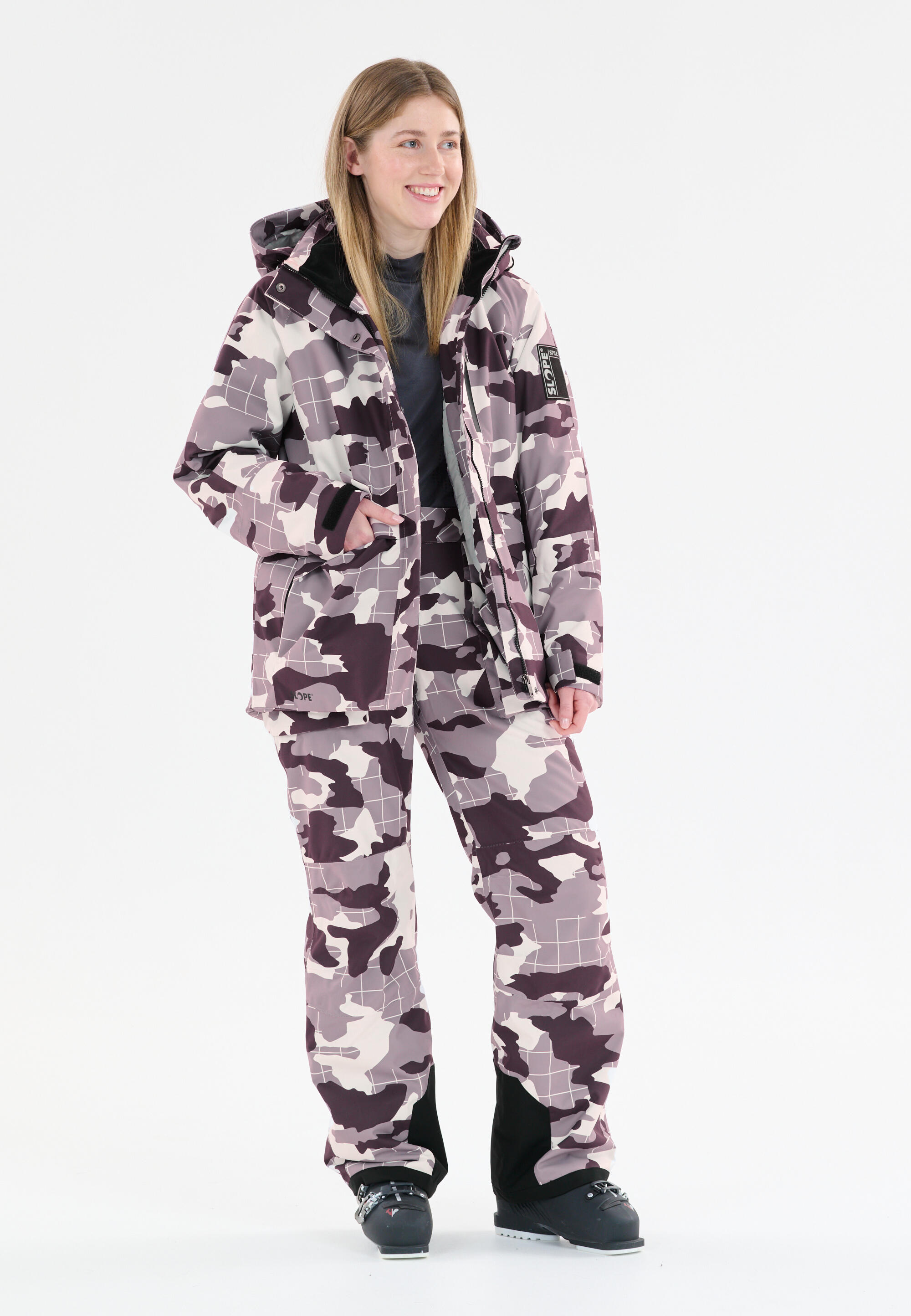Skihose Damen Slope Killy AOP Insulated 3/5