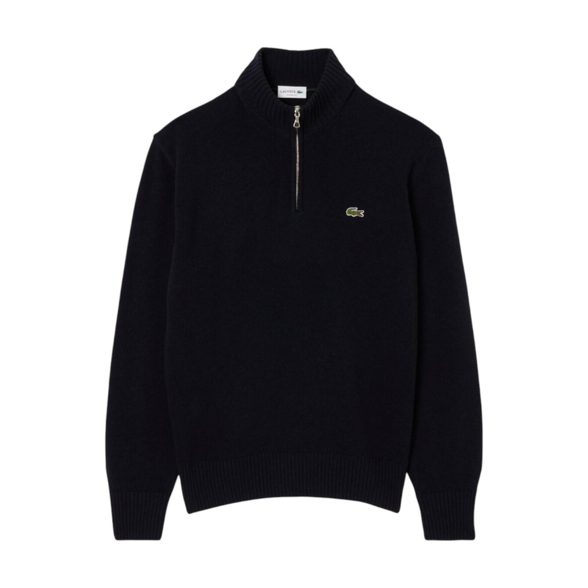 Lacoste - Pull Camionneur Lacoste En Laine - Homme - Pull - Bleu - Decathlon