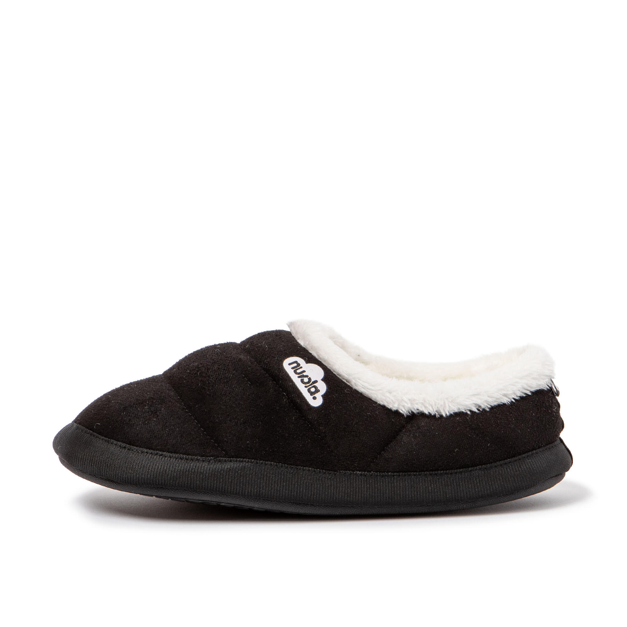 Pantuflas Nuvola negro Acolchadas suela goma 4/7