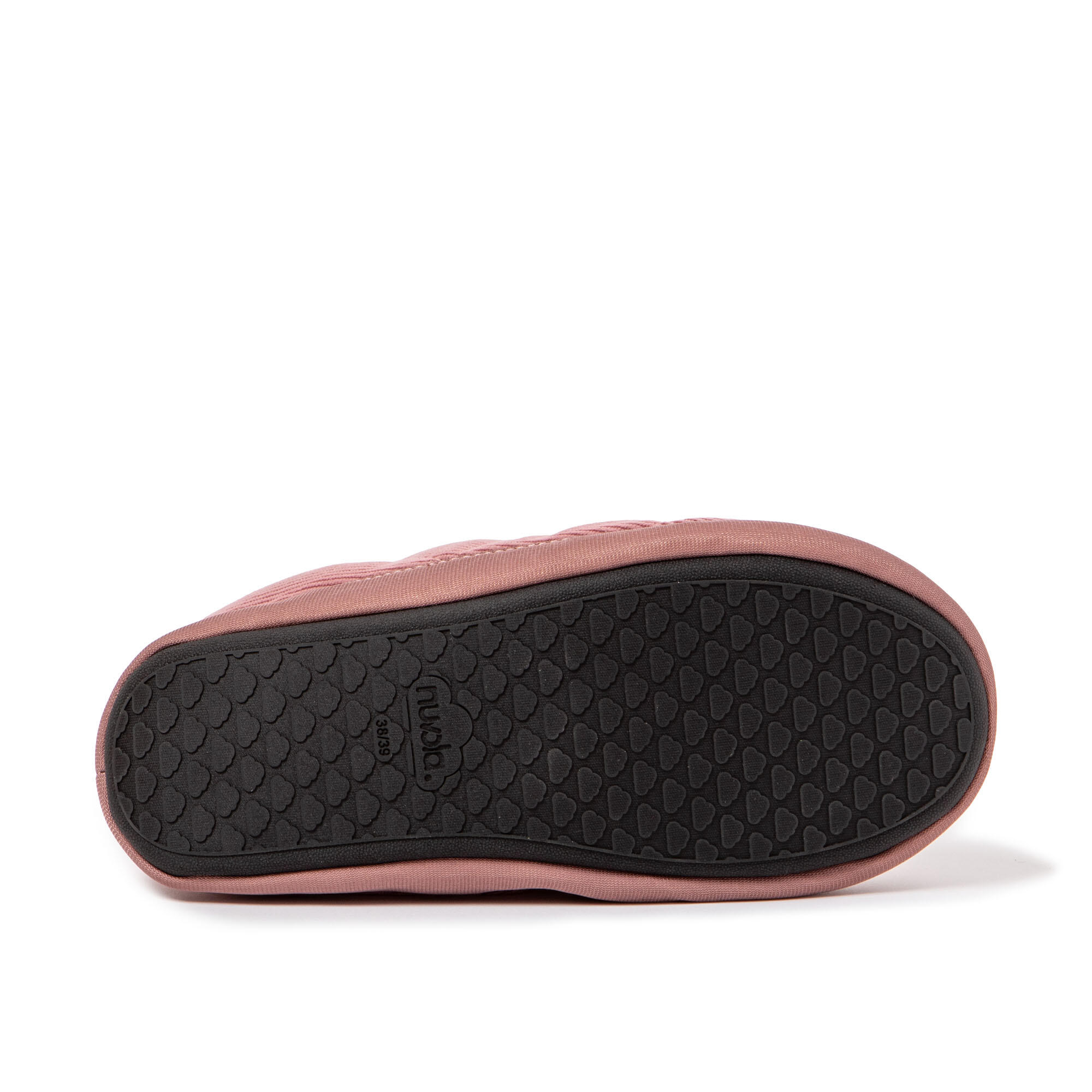 Pantufas Nuvola rosa acolchoados com sola de borracha 6/7