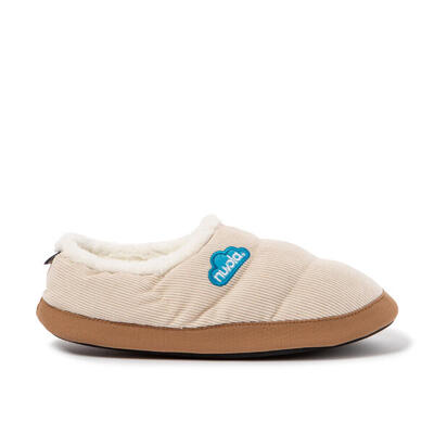 Hausschuhe Nuvola schwarz gepolstert mit Gummisohle