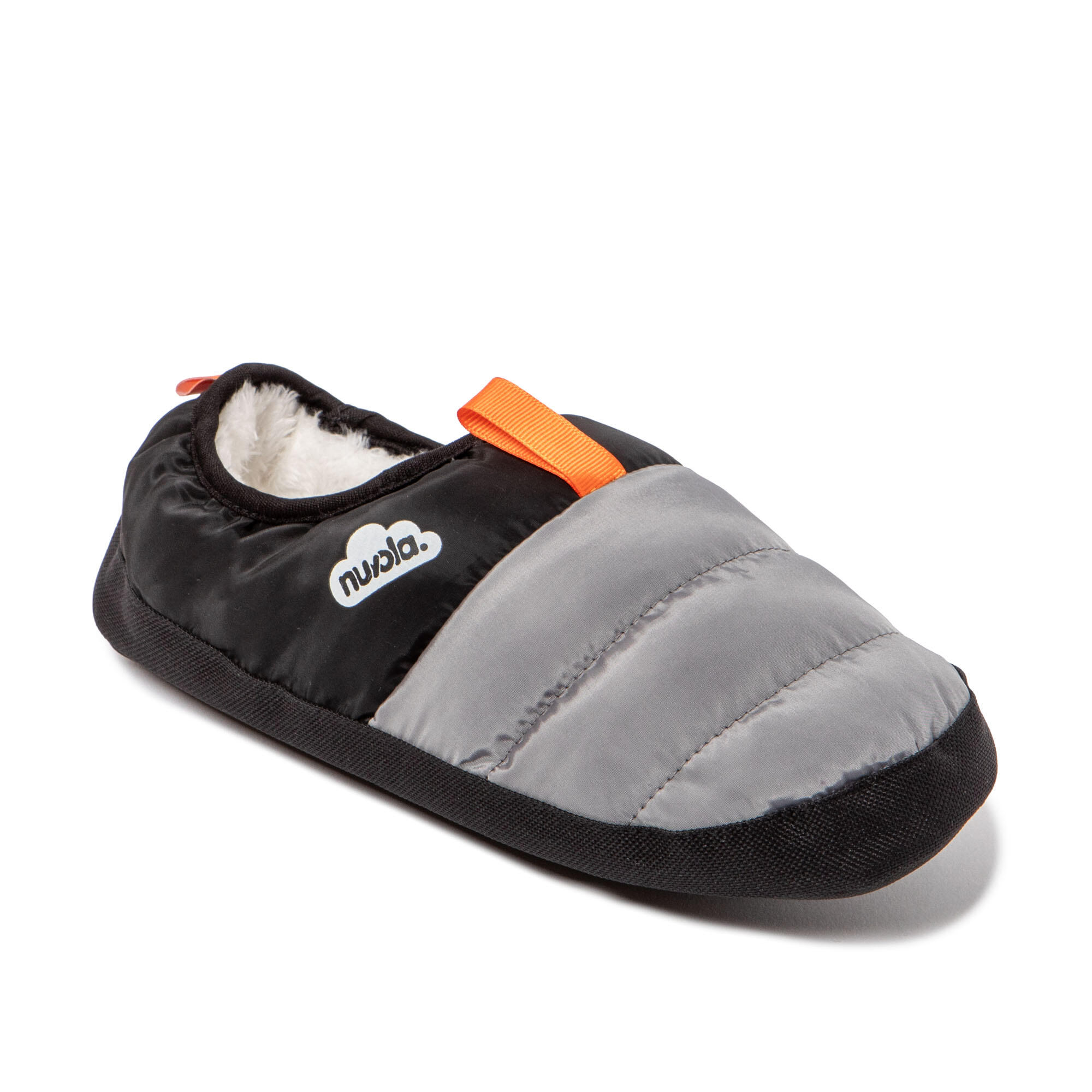 Pantuflas Nuvola negro Acolchadas suela goma 3/7