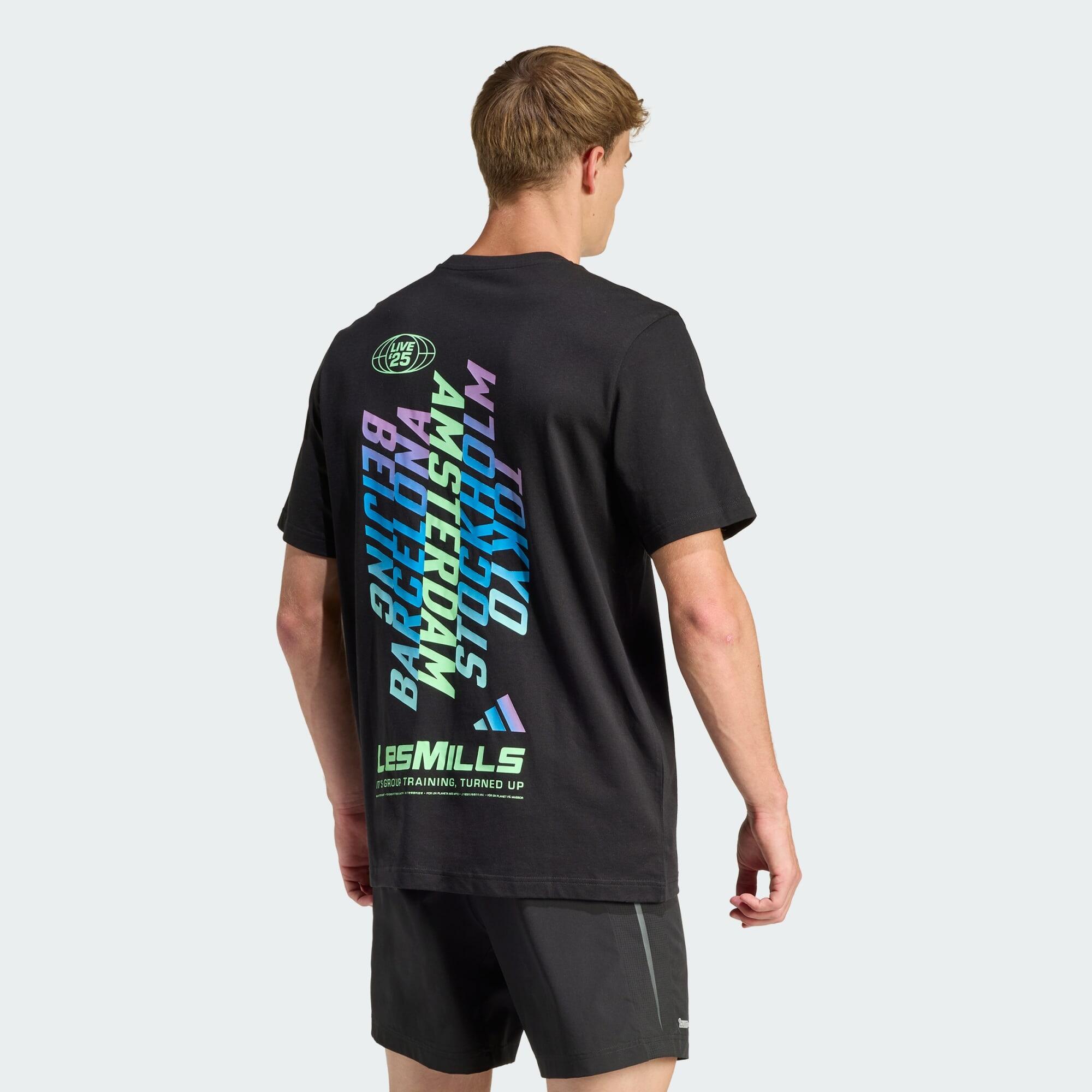 T-SHIRT GRAPHIQUE LESMILLS TOUR 3/5