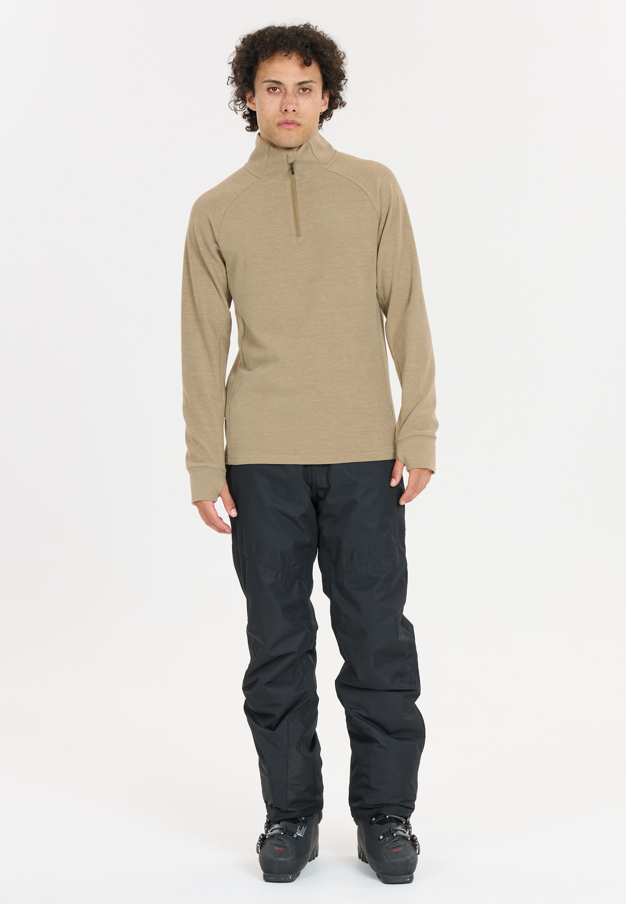Maglia a maniche lunghe con zip Whistler Kajsa 3/5