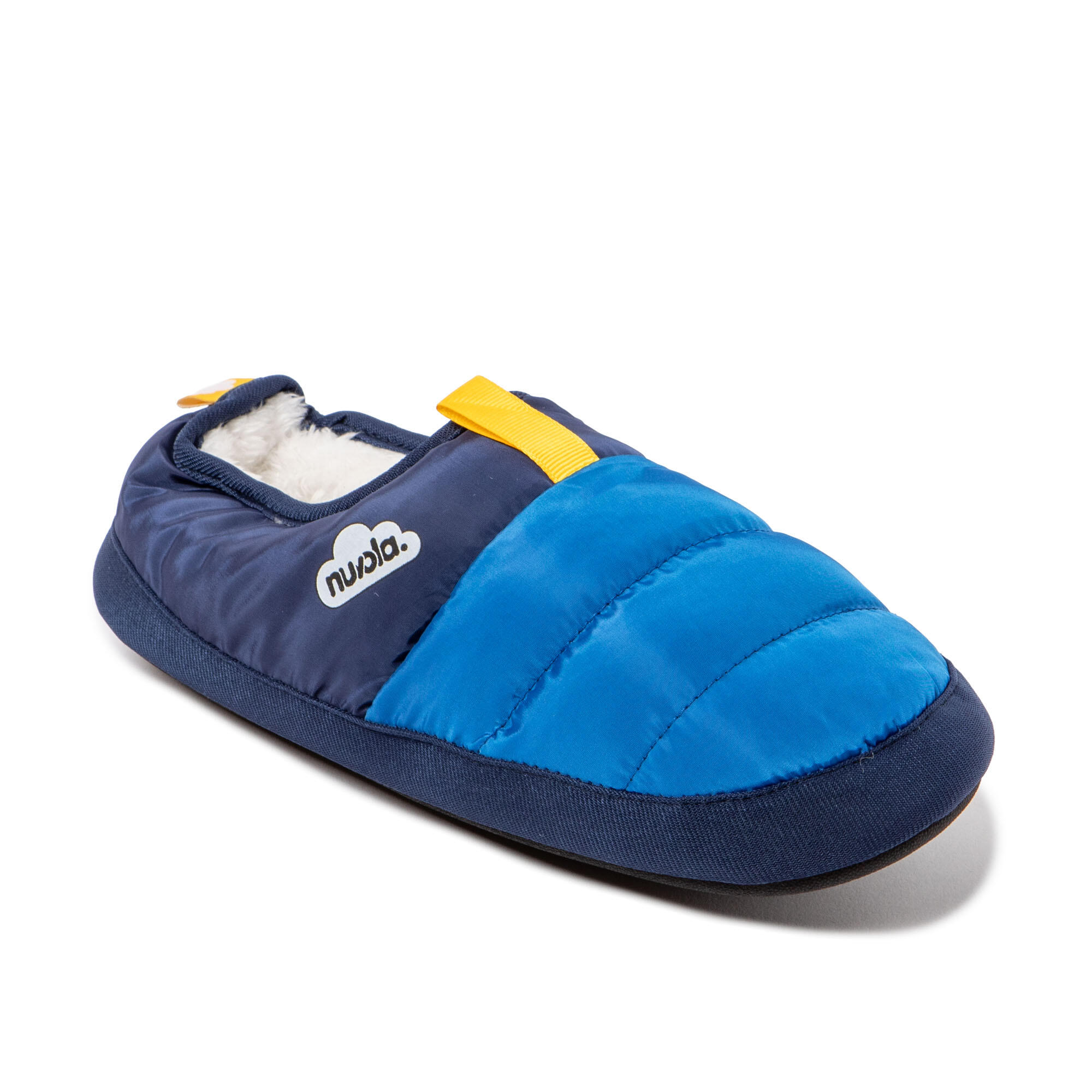 Pantuflas Nuvola azul Acolchadas suela goma 3/7