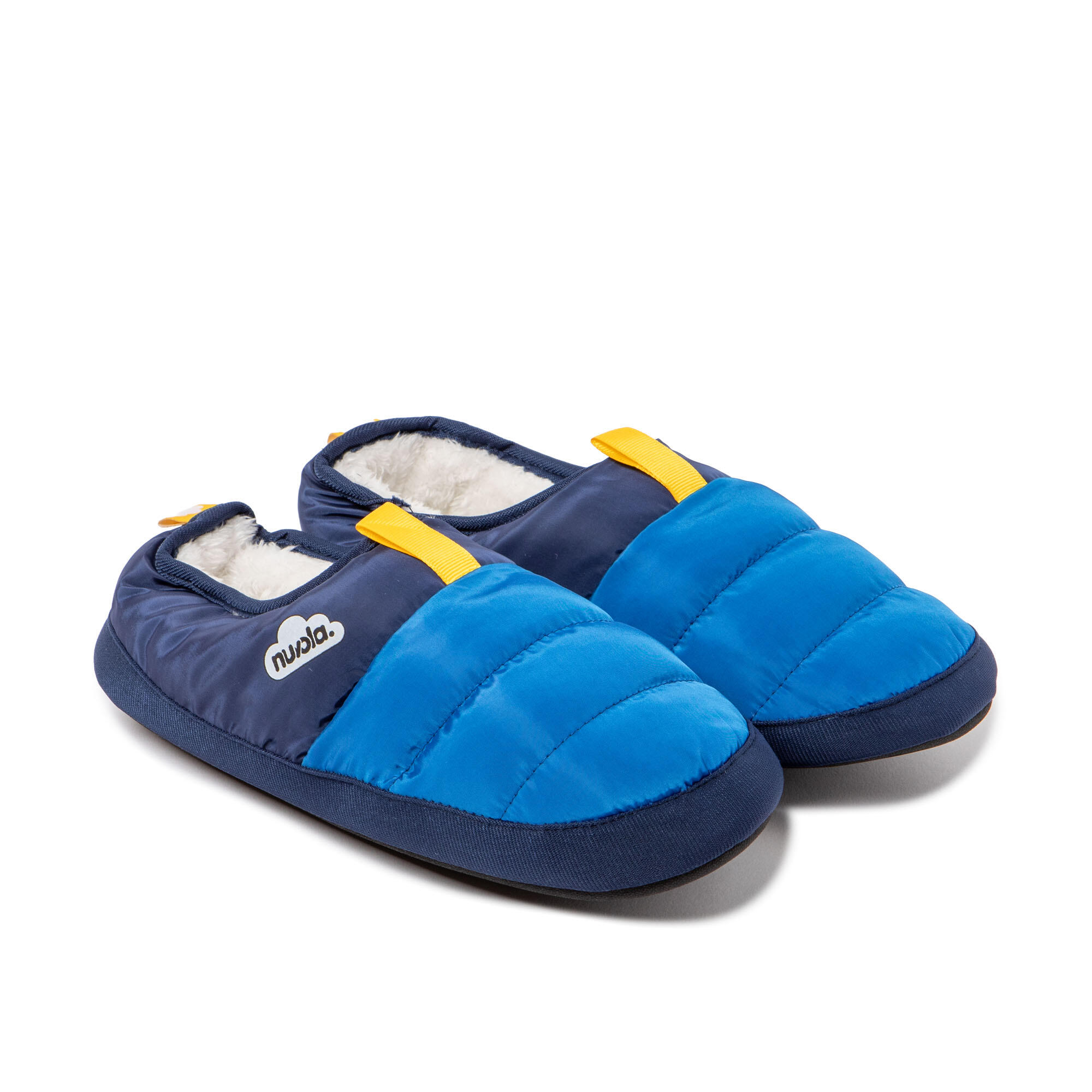 Pantuflas Nuvola azul Acolchadas suela goma 2/7