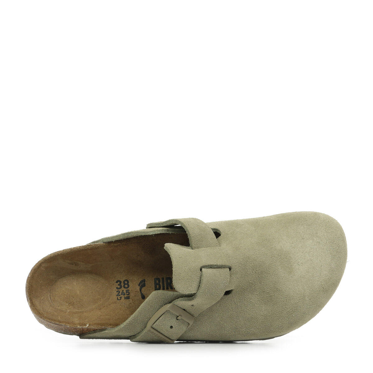 Boston Suede Leather Faded Khaki - Taille : 39N EU 2/4