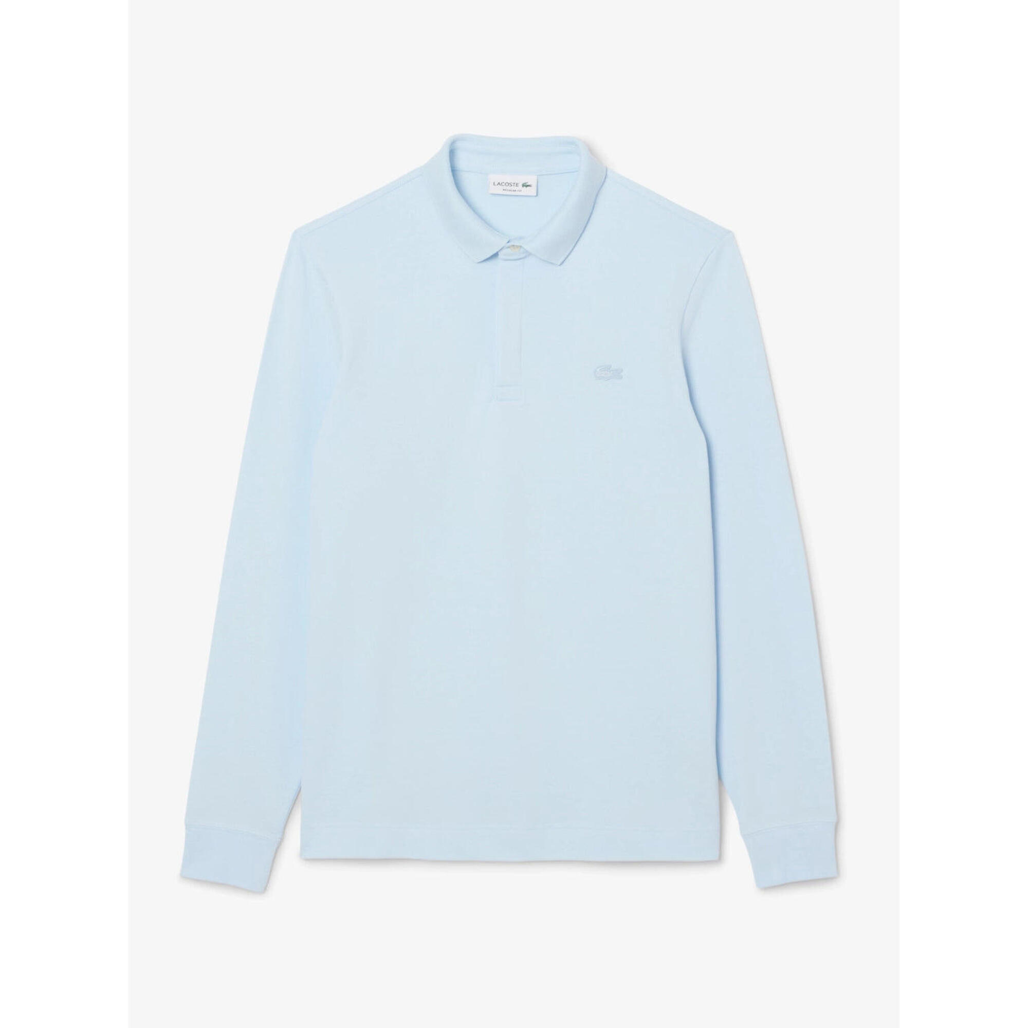 Lacoste - Polo Paris Manches Longues Lacoste - Homme - Polo Manches Longues - Bleu - Decathlon