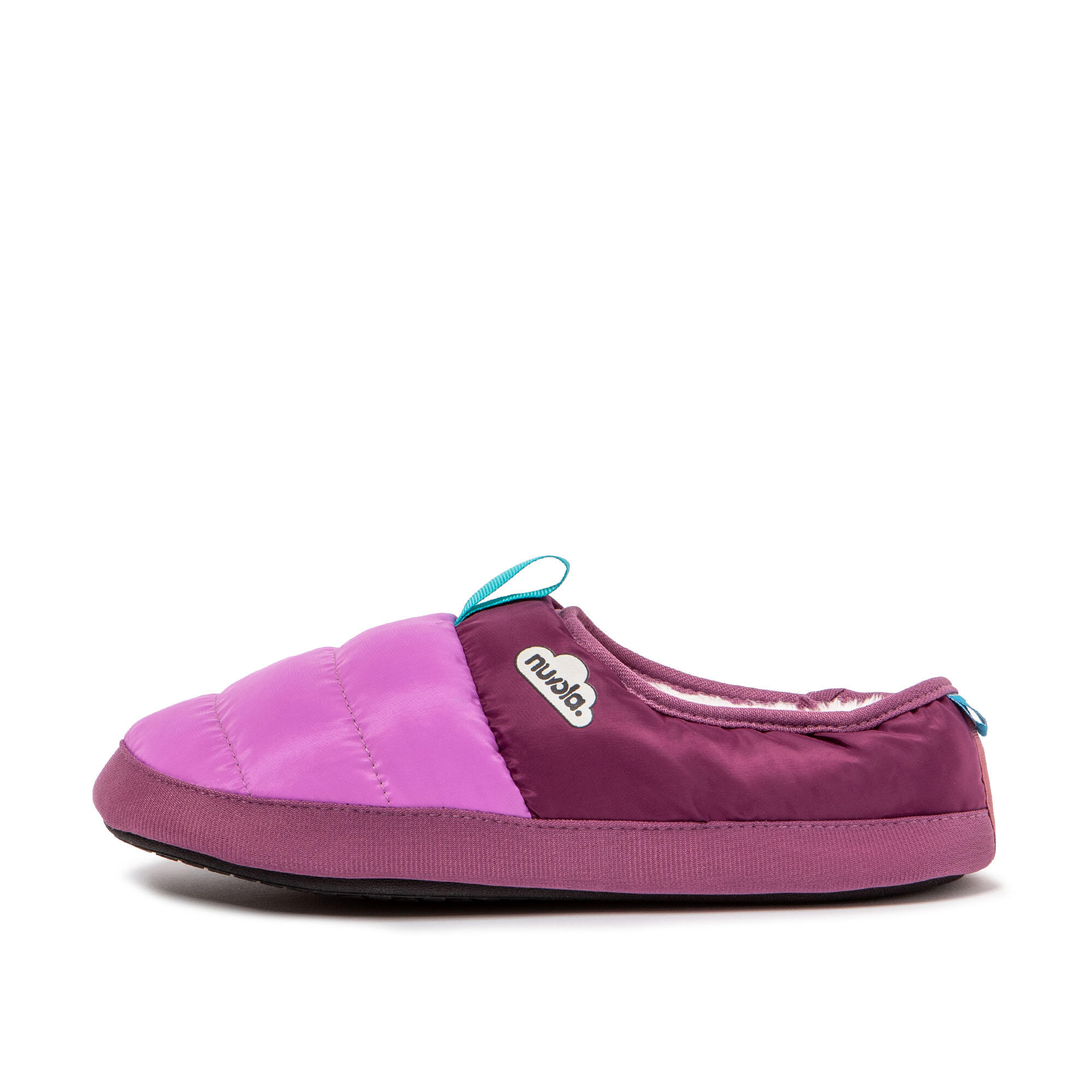 Pantufas Nuvola lilás acolchoados com sola de borracha 4/7