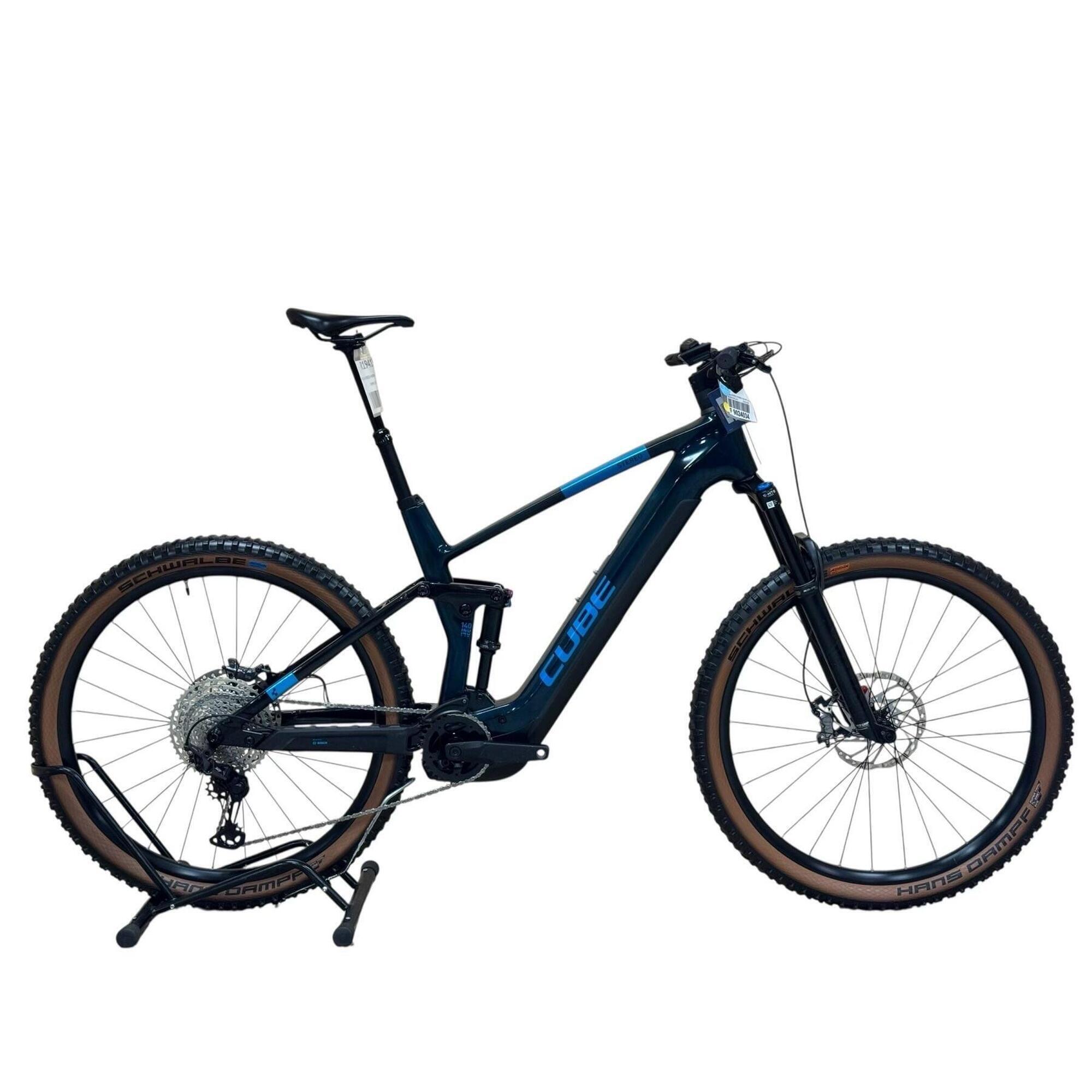 Cube - Reconditionné - Vtt Électrique Cube Stereo Hybrid 140 Hpc Slx 750 - Comme Neuf - Vélo Tout Terrain - Gris|noir - 48 Xl - Decathlon