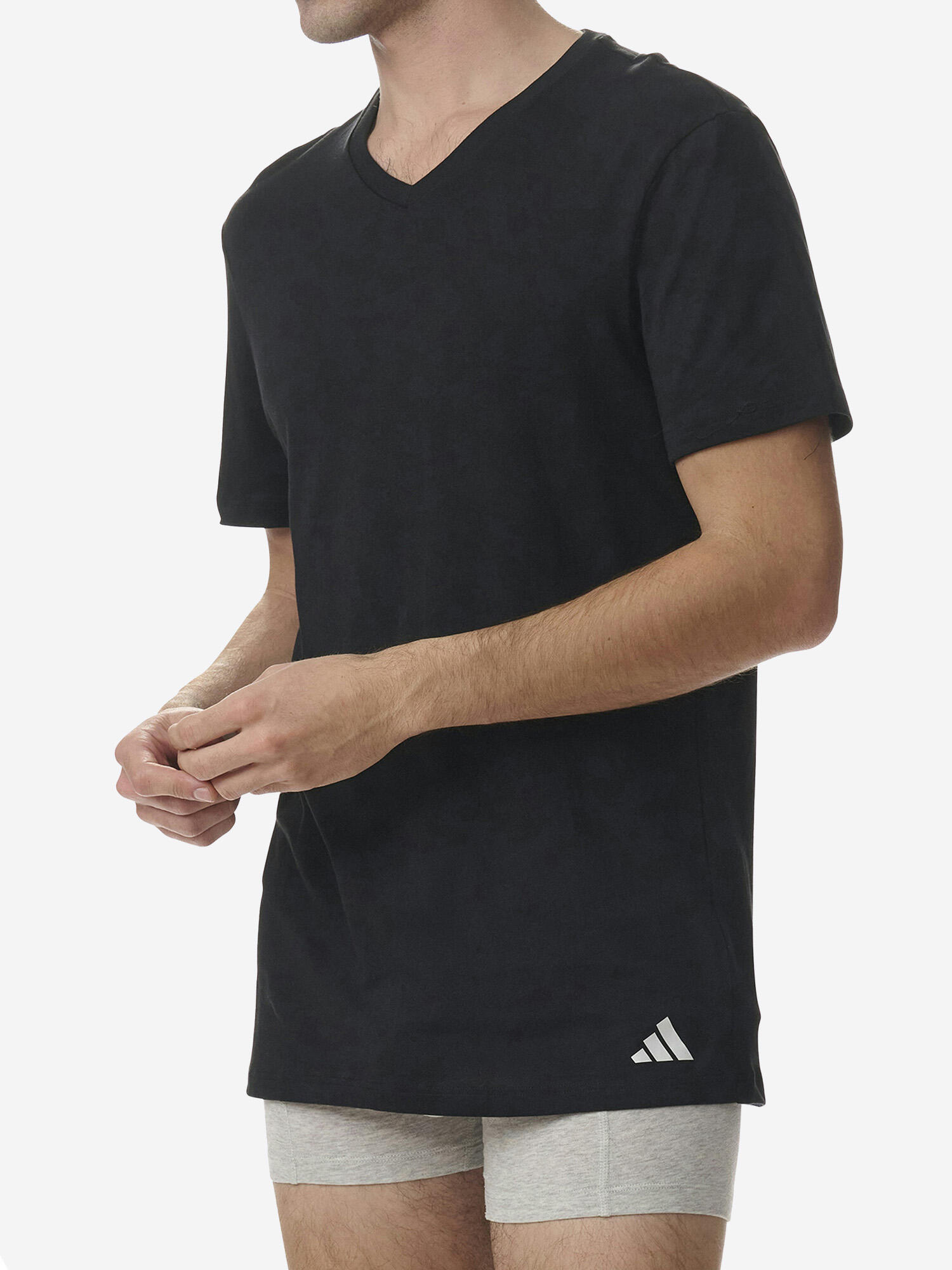 Training T-Shirt atmungsaktiv Herren - Active Core Cotton schwarz 4/4