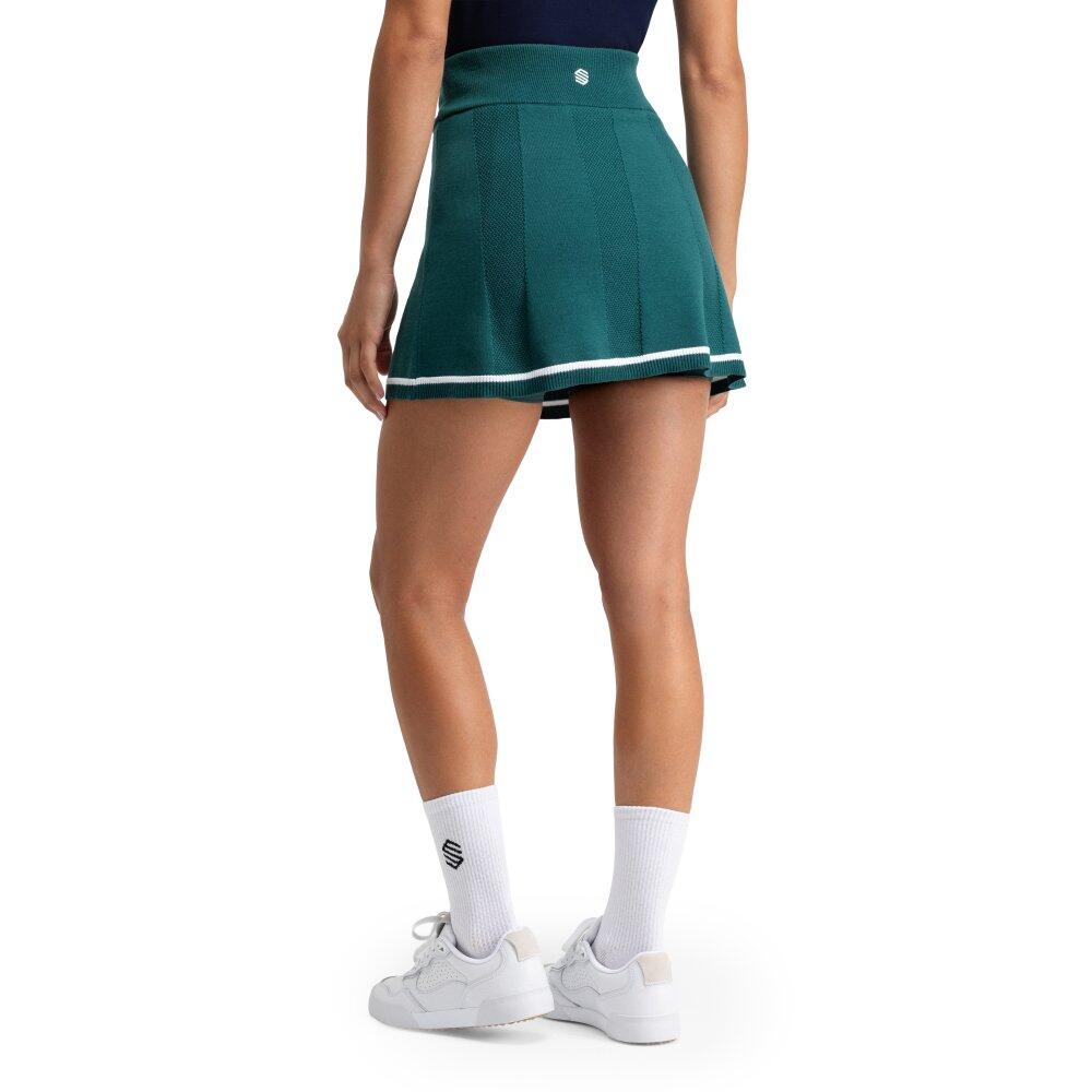 Jupe-short de golf maille femme Turnberry Teal Vert 2/7