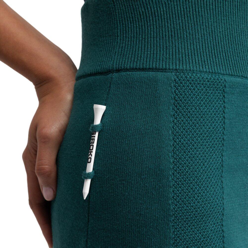 Jupe-short de golf maille femme Turnberry Teal Vert 4/7