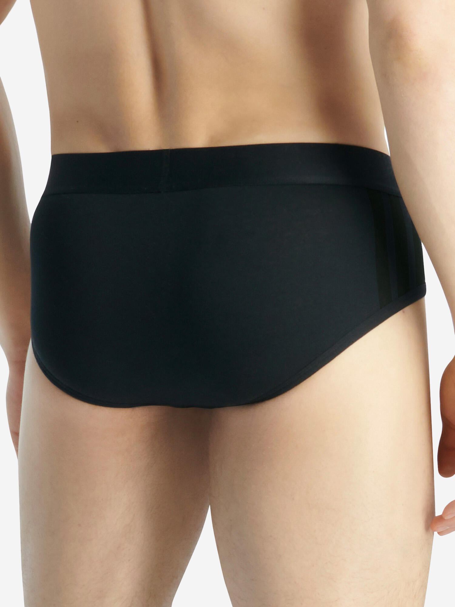 Training Slip klassisch Beinfreiheit Herren - Active Flex Cotton 3 Stripes mehrf 3/7